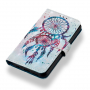 Husă flip dereamcatcher, pentru Huawei P20 Lite - colorat
