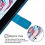 Husă flip dereamcatcher, pentru Huawei P20 Lite - colorat