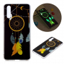 Carcasă din plastic luminos în întuneric dereamcatcher, pentru Huawei P20 Pro - negru