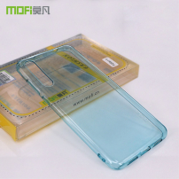 Carcasă transparentă Mofi Yin, din plastic moale, pentru Huawei P20 Pro - albastru