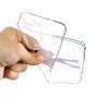 Carcasă din plastic fată în rochie albă, pentru Huawei P smart - transparent