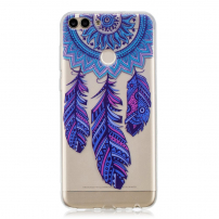 Carcasă din plastic dereamcatcher albastru, pentru Huawei P smart - transparent