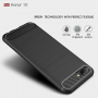 Husă de protecție, din plastic, cu textură șlefuită, pentru Honor 10 - negru