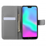 Husă tip portofel, Parisul divers, pentru Honor 10 - colorat