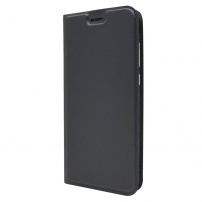 Husă magnetică, din piele, pentru Huawei P20 Pro - negru