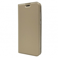 Husă magnetică, din piele, pentru Huawei P20 Pro - auriu