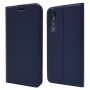 Husă magnetică, din piele, pentru Huawei P20 Pro - albastru închis