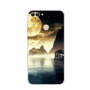 Carcasă din plastic mare și munți pentru Huawei P Smart - naturală