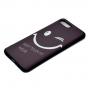 Carcasă din silicon emoticon, pentru Honor 10 - negru