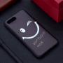 Carcasă din silicon emoticon, pentru Honor 10 - negru