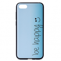 Carcasă din silicon Be happy, pentru Huawei Y5 (2018) - albastru