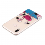 Husă de protecție, din plastic, flamingo, pentru Huawei P20 Lite - transparent