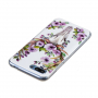 Carcasă din plastic luminos în întuneric craniu de cerb, pentru Honor 10 - naturală