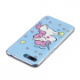 Carcasă din plastic luminos în întuneric unicorn, pentru Honor 10 - naturală