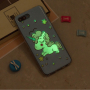 Carcasă din plastic luminos în întuneric unicorn, pentru Honor 10 - naturală