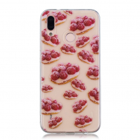Carcasă din plastic prăjituri, pentru Huawei P20 Lite - transparent