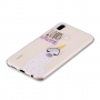 Carcasă din plastic, alpaca, pentru Huawei P20 Lite - transparent