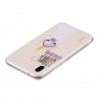Carcasă din plastic, alpaca, pentru Huawei P20 Lite - transparent