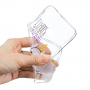 Carcasă din plastic, alpaca, pentru Huawei P20 Lite - transparent