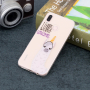 Carcasă din plastic, alpaca, pentru Huawei P20 Lite - transparent