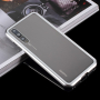 Ramă metalică Luphie, cu sticlă durificată, pentru Huawei P20 Pro - argintiu / transparent