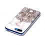 Carcasă din plastic mandala pentru Honor 10 - alb