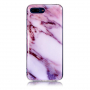 Carcasă din plastic marmură, pentru Honor 10 - roz