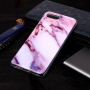 Carcasă din plastic marmură, pentru Honor 10 - roz