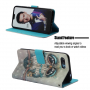 Husă flip bufniță, pentru Honor 10 - gri