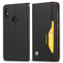 Husă flip tip portofel, pentru Huawei Nova 3i - negru