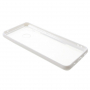 Carcasă transparentă, din plastic, cu ramă, pentru Huawei Nova 3 - alb
