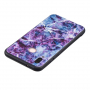 Carcasă din plastic marmură, pentru Huawei P20 Lite - violet