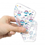 Carcasă din plastic unicorni, pentru Honor 10 - transparent