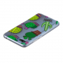 Carcasă din plastic cactuși, pentru Honor 10 - transparent