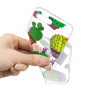 Carcasă din plastic cactuși, pentru Honor 10 - transparent
