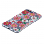Carcasă din plastic flori, pentru Honor 10 - transparent