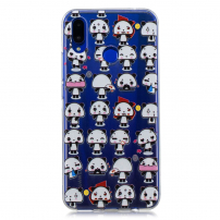 Carcasă din plastic panda, pentru Huawei Nova 3 - transparent