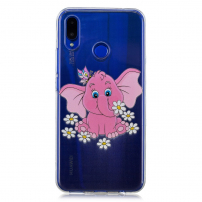Carcasă din plastic elefant, pentru Huawei Nova 3 - transparent