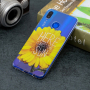 Carcasă din plastic floarea soarelui, pentru Huawei Nova 3i - transparent