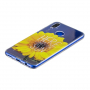 Carcasă din plastic floarea soarelui, pentru Huawei Nova 3i - transparent
