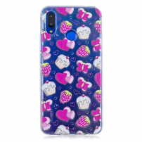 Carcasă din plastic dulciuri, pentru Huawei Nova 3 - transparent