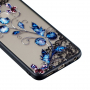 Carcasă din plastic întărit Fluture și plantă, pentru Huawei P Smart - transparent