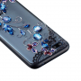 Carcasă din plastic întărit floare și fluture pentru Honor 10 - transparent