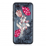 Carcasă din plastic întărit flori, pentru Honor 10 - transparent