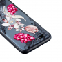 Carcasă din plastic întărit flori, pentru Honor 10 - transparent