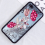 Carcasă din plastic întărit flori, pentru Honor 10 - transparent