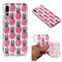 Carcasă din plastic ananas, pentru Huawei P20 Pro - transparent