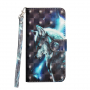 Husă flip lup pentru Google Pixel 3XL - negru