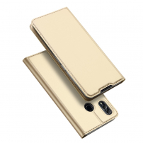 Husă flip Dux Ducis Skin Pro, pentru Honor 10 Lite - auriu