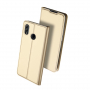 Husă flip Dux Ducis Skin Pro, pentru Honor 10 Lite - auriu